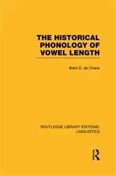Book cover of The Historical Phonology of Vowel Length by Unknown