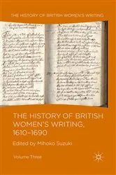 Book cover of The History of British Women's Writing, 1610-1690 by M. Suzuki