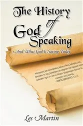 Book cover of The History of God Speaking by Les Martin
