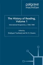Book cover of The History of Reading by S. Towheed