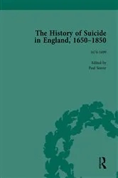 Book cover of The History of Suicide in England, 1650-1850, Part I Vol 2 by Mark Robson