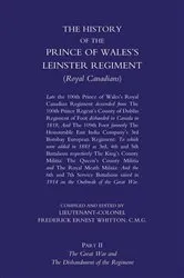 Book cover of The History of the Prince of Wales's Leinster Regiment - Volume 2 by Frederick Ernest Whitton