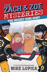 Book cover of The Hockey Rink Hunt by Mike Lupica