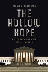 Book cover of The Hollow Hope by Gerald N. Rosenberg