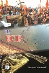Book cover of The Holy Dip by Devesh Chaturvedi
