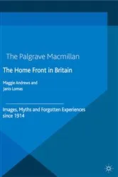 Book cover of The Home Front in Britain by M. Andrews