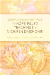 Book cover of The Hope-Filled Teachings of Nichiren Daishonin by Daisaku Ikeda