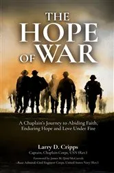 Book cover of The Hope of War by Larry D Cripps