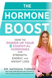 Book cover of The Hormone Boost by Natasha Turner