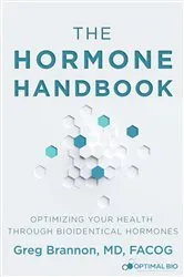 Book cover of The Hormone Handbook by MD FACOG Brannon