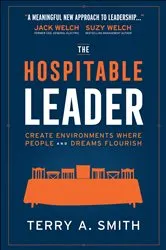 Book cover of The Hospitable Leader by Terry A. Smith