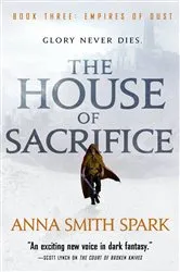 Book cover of The House of Sacrifice by Anna Smith Spark