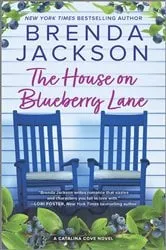Book cover of The House on Blueberry Lane by Brenda Jackson