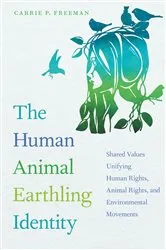 Book cover of The Human Animal Earthling Identity by Carrie P. Freeman