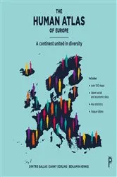 Book cover of The Human Atlas of Europe by Dimitris Ballas