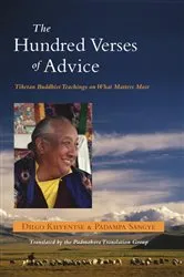 Book cover of The Hundred Verses of Advice by Dilgo Khyentse