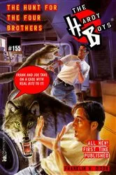 Book cover of The Hunt for Four Brothers by Franklin W. Dixon