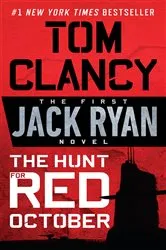 Book cover of The Hunt for Red October by Tom Clancy