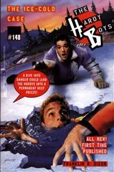 Book cover of The Ice-cold Case by Franklin W. Dixon