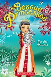 Book cover of The Ice Diamond (Rescue Princesses #10) by Paula Harrison