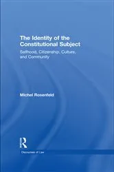 Book cover of The Identity of the Constitutional Subject by Unknown