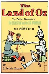 Book cover of The Illustrated Land of Oz by L. Frank Baum
