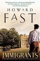 Book cover of The Immigrants by Howard Fast