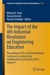 Book cover of The Impact of the 4th Industrial Revolution on Engineering Education by Michael E. Auer