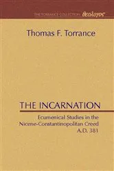 Book cover of The Incarnation by Thomas F. Torrance