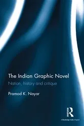 Book cover of The Indian Graphic Novel by Pramod K. Nayar
