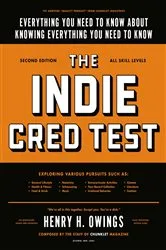 Book cover of The Indie Cred Test by Unknown
