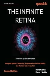 Book cover of The Infinite Retina by Irena Cronin