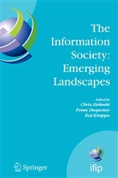 Book cover of The Information Society: Emerging Landscapes by Chris Zielinski