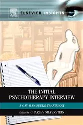 Book cover of The Initial Psychotherapy Interview by Charles Silverstein