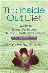 Book cover of The Inside-Out Diet by Cathy Wong