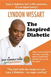 Book cover of The Inspired Diabetic by Lyndon Wissart