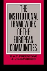 Book cover of The Institutional Framework of the European Communities by J. S. Davidson