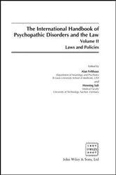 Book cover of The International Handbook on Psychopathic Disorders and the Law by Alan Felthous