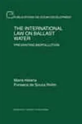 Book cover of The International Law on Ballast Water by Unknown