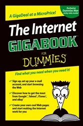 Book cover of The Internet GigaBook For Dummies by Peter Weverka
