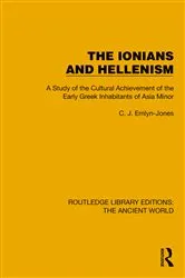 Book cover of The Ionians and Hellenism by C.J. Emlyn-Jones