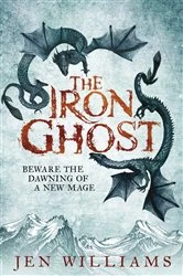 Book cover of The Iron Ghost by Jen Williams