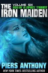 Book cover of The Iron Maiden by Piers Anthony