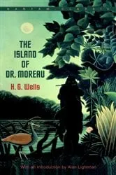 Book cover of The Island of Dr. Moreau by H. G. Wells