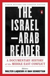 Book cover of The Israel-Arab Reader (8th ed.) by Walter Laqueur