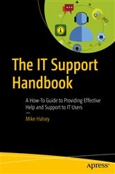 Book cover of The IT Support Handbook by Mike Halsey