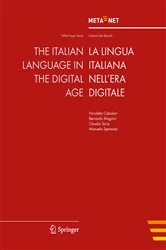 Book cover of The Italian Language in the Digital Age by Georg Rehm