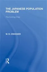 Book cover of The Japanese Population Problem by Unknown