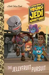 Book cover of The Jellyfruit Pursuit (Star Wars: Young Jedi Adventures) by Golden Books