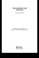 Book cover of The Jewish Law Annual Volume 14 by Boston University of Law The Institute of Jewish Law